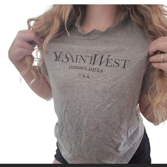 YeSaintWest top from shock casual top medium - Picture 2 of 4